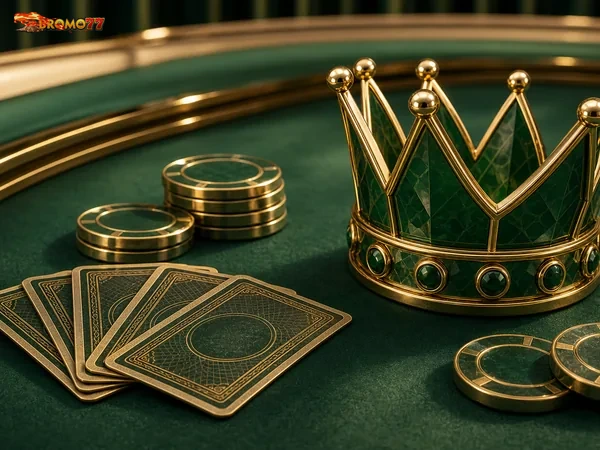 Antarmuka Bromo77 yang menampilkan kategori game populer