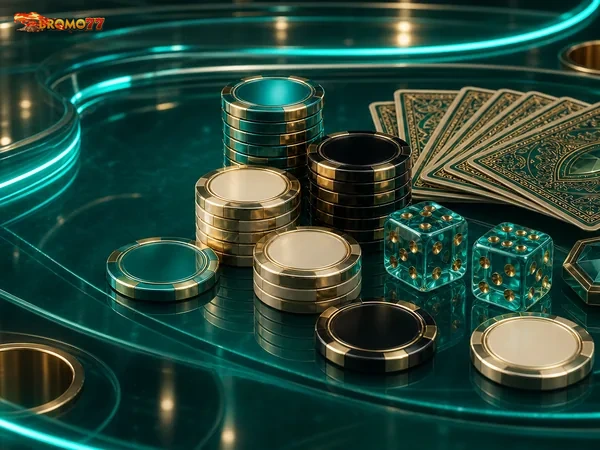 Gulungan Queen of Bounty saat menampilkan simbol permainan